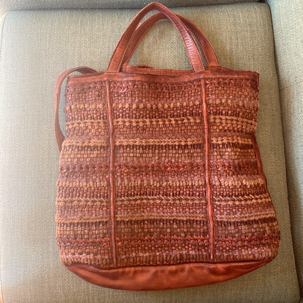 Free People leather backpack purse
